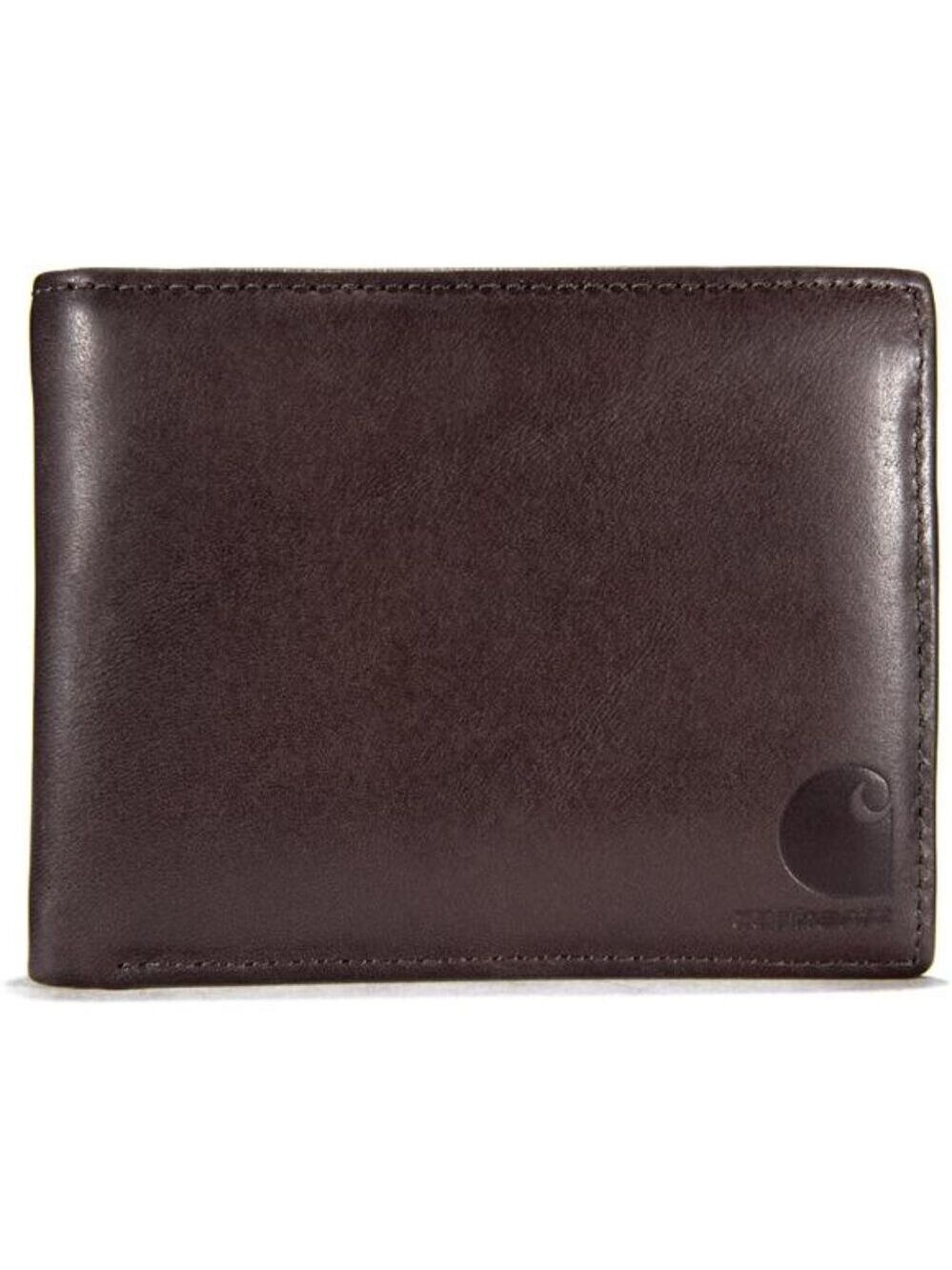 Mens Leather Wallet Bifold RFID Blocking Durable Slim Front Back Pocket